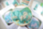 Thumbnail: Emerald Isle Embroidery Stitchscape Kit