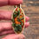 Thumbnail: Hand Embroidered Pumpkin Patch Magnet Small Oval