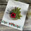 Thumbnail: Hand Embroidered Poppy Brooch Midi Circle