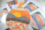 Thumbnail: Fire Flower II Stitchscape Embroidery Kit