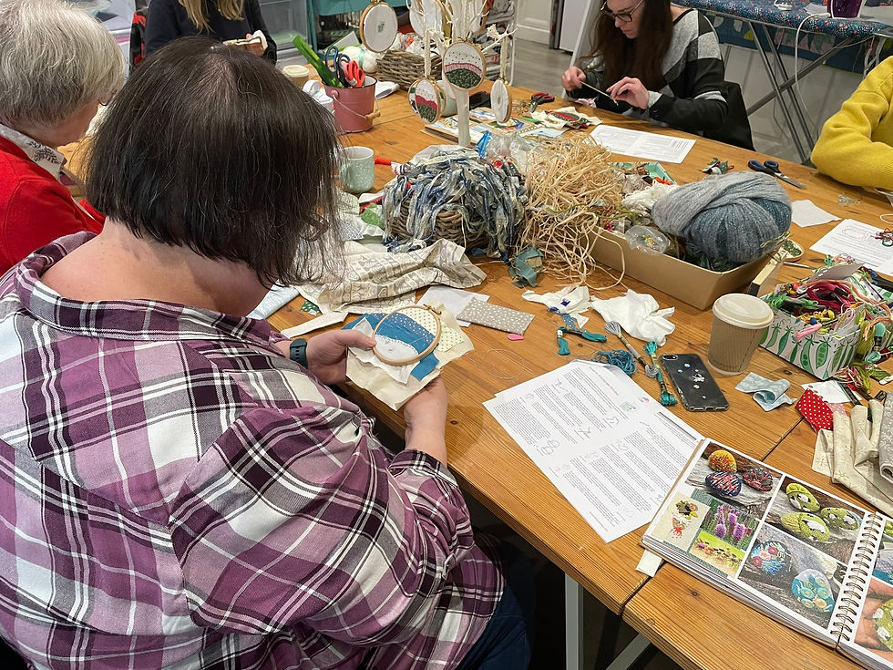 Arundel Creative Embroiderers Workshop 