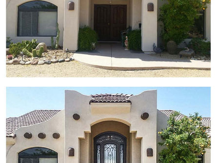 Our custom iron entry doors are built locally by skilled craftsmen using premium American-made materials and precision welded construction. Every door is fabricated to fit your home perfectly while complementing your architecture and personal style.