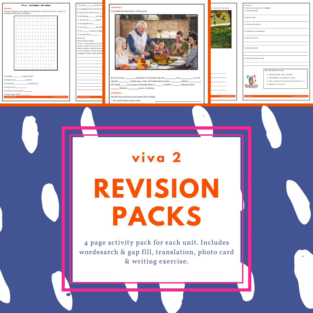 Viva 2 - Revision Packs