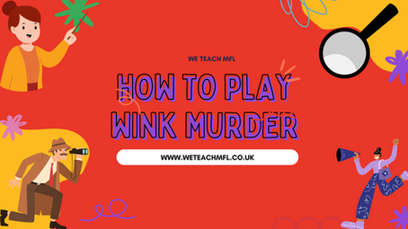 How to play Wink Murder