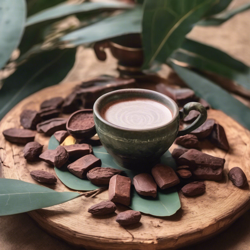 Cup of ceremonial cacao