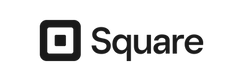 Square logo representing the secure payment platform used for online payments.