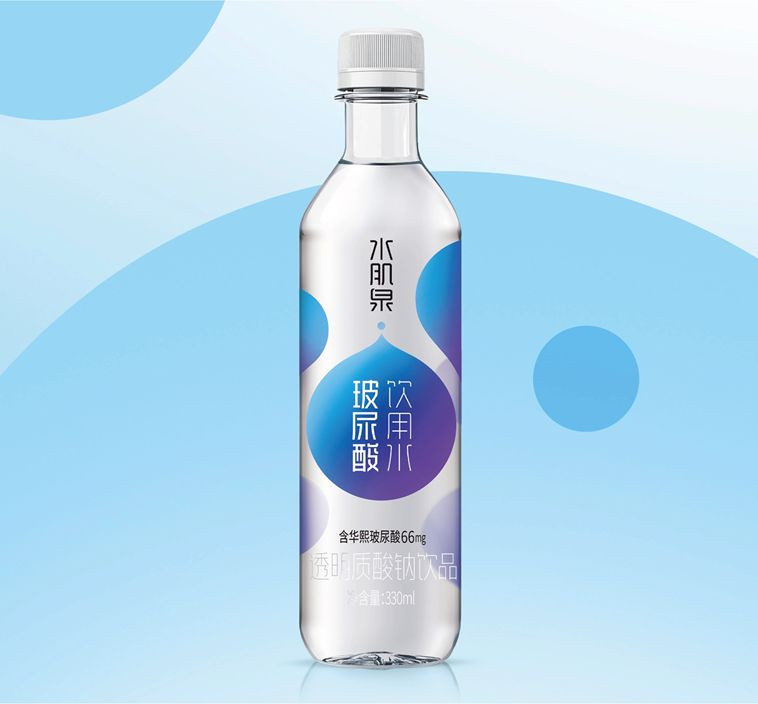 Hyaluronic Acid drinking water produced by Bloomage Biotech 华熙生物