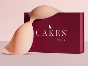 Cakes Body 无胶硅胶胸贴在 Ulta Beauty 零售渠道的产品展示