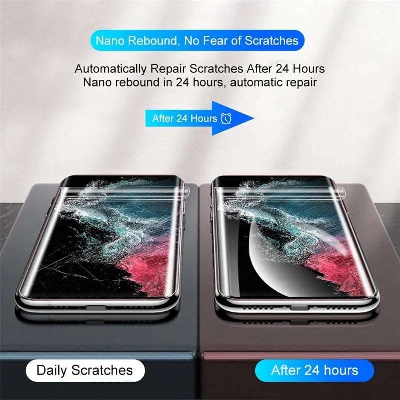 Miniatura: Tempered Glass Screen Protector Lens Hydrogel For Samsung S23 S22 Ultra Plus USA