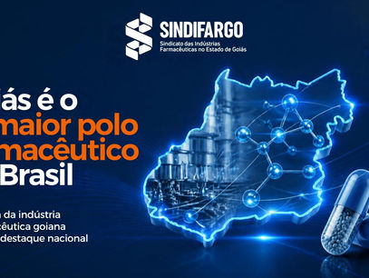Goiás se consolida como o 2º maior polo farmacêutico do Brasil com produção recorde superior a 1 bilhão de medicamentos