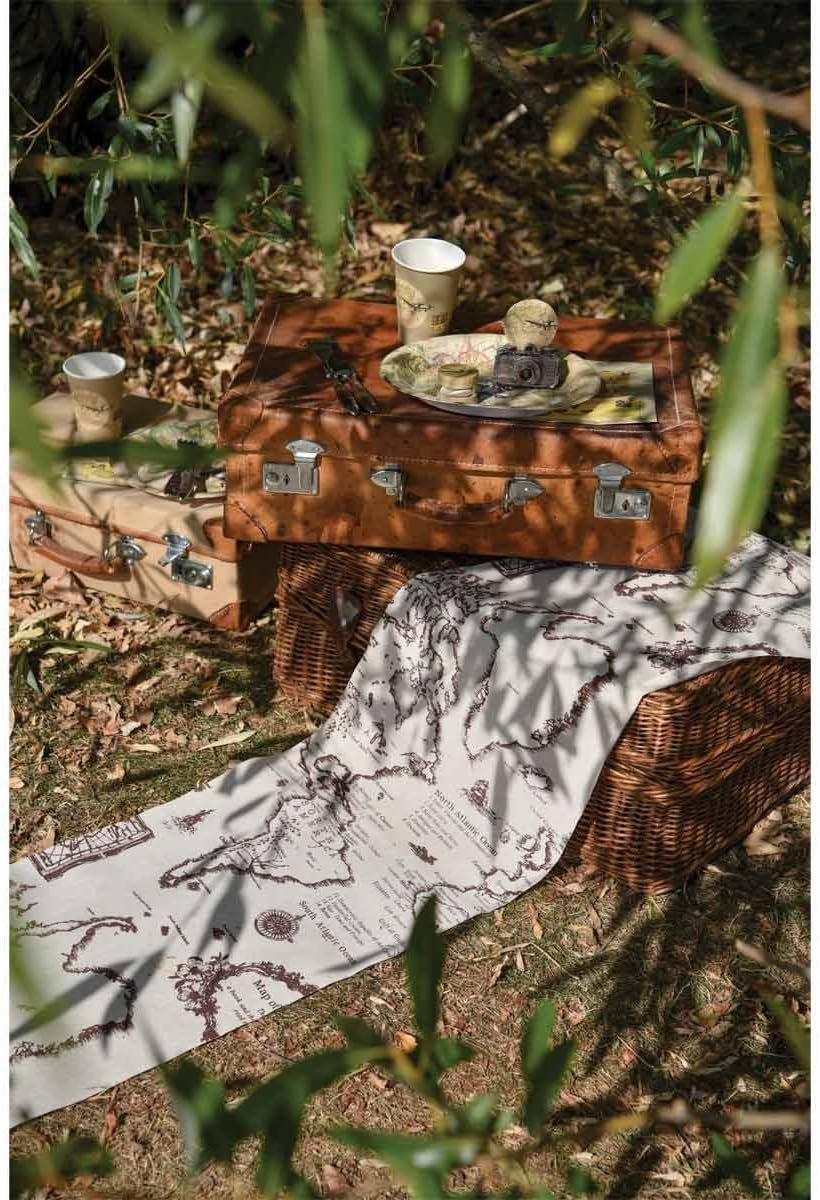 Miniaturbild: Tischläufer Weltkarte