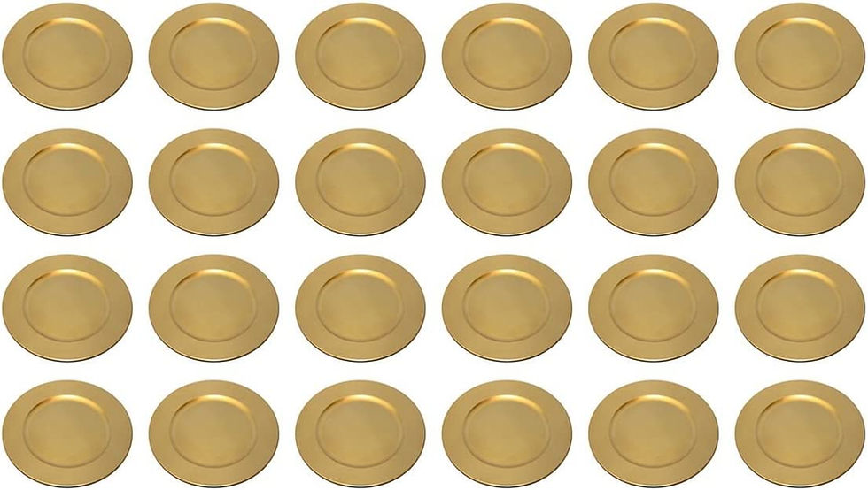 Miniaturbild: Platzteller, Gold