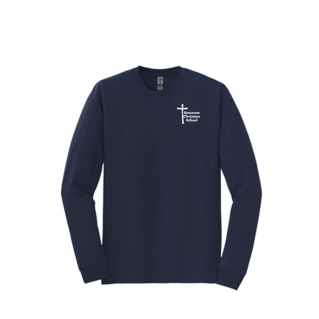 Long Sleeve Tee (Christian School Mountain Design)