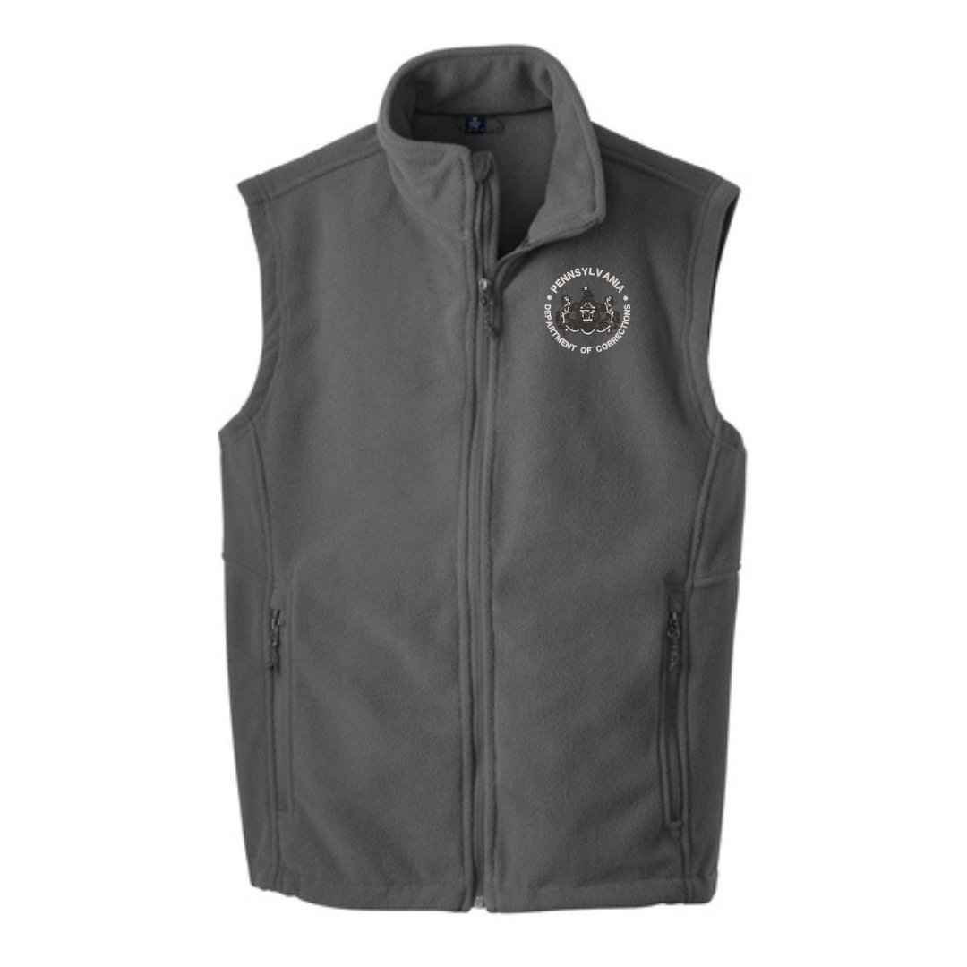 Men's Embroidered Fleece Vest (SCI Winter 23' D1)