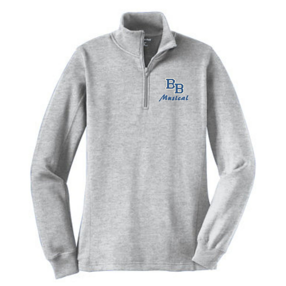 Thumbnail: "Ladie's" Embroidered 1/4 Zip (Berlin Musical 25')