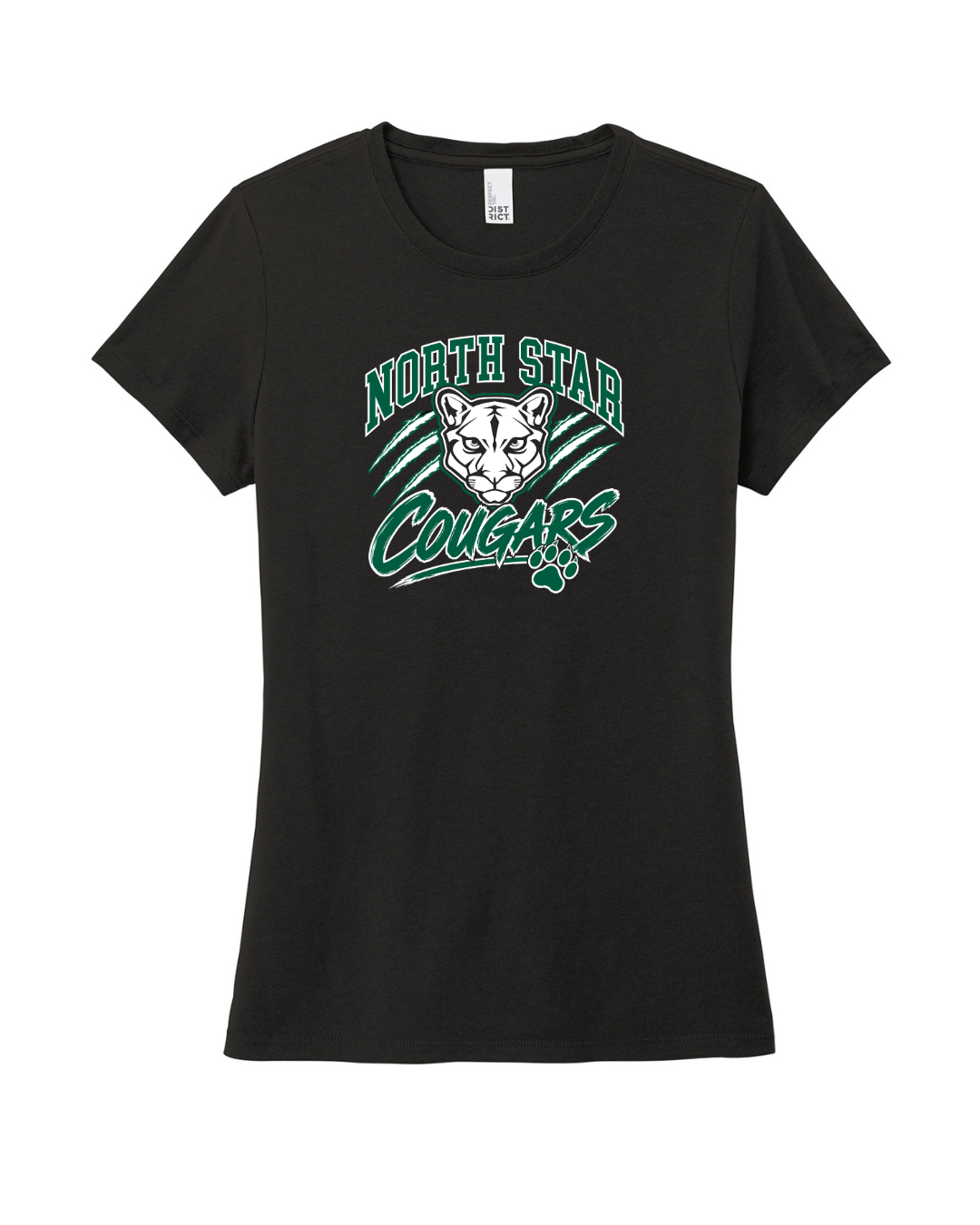 Ladies Black Tri-Blend Short Sleeve Tee (NS Elementary Sale 26')