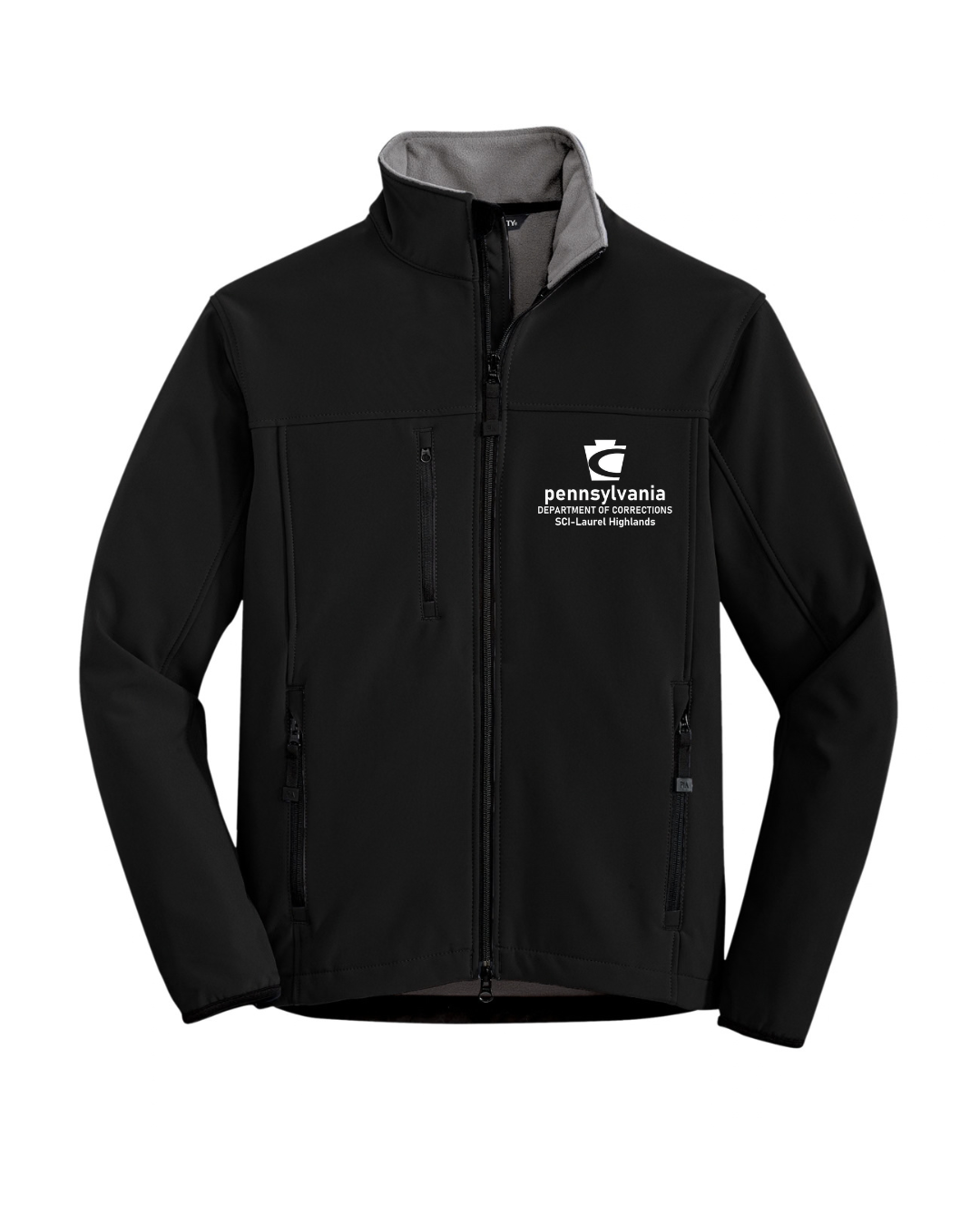 "Design 2" Embroidered Tall Glacier® Soft Shell Jacket (SCI Sale 26')