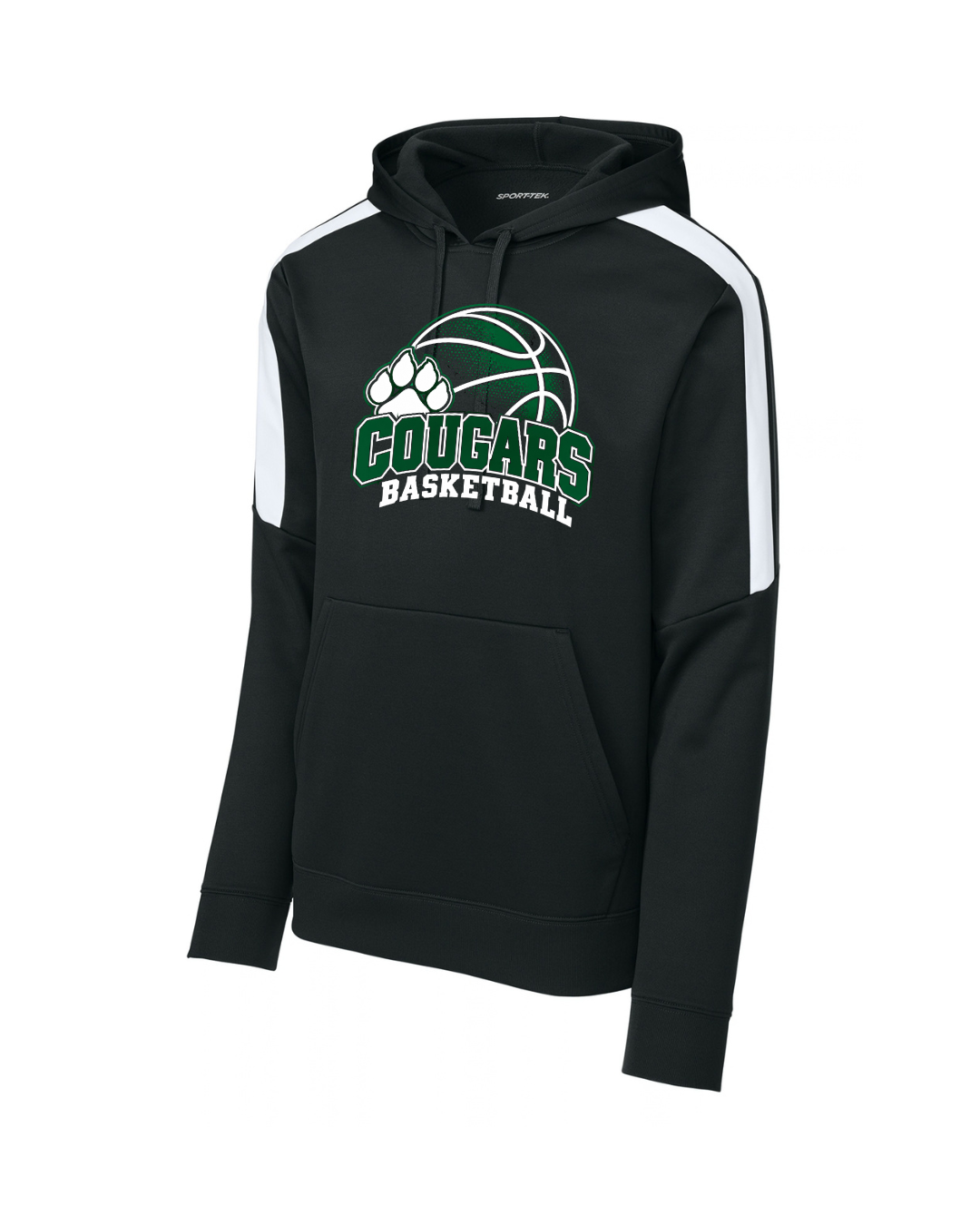 Black Sport Tek Performance Hoodie (NS Youth Basketball 26')