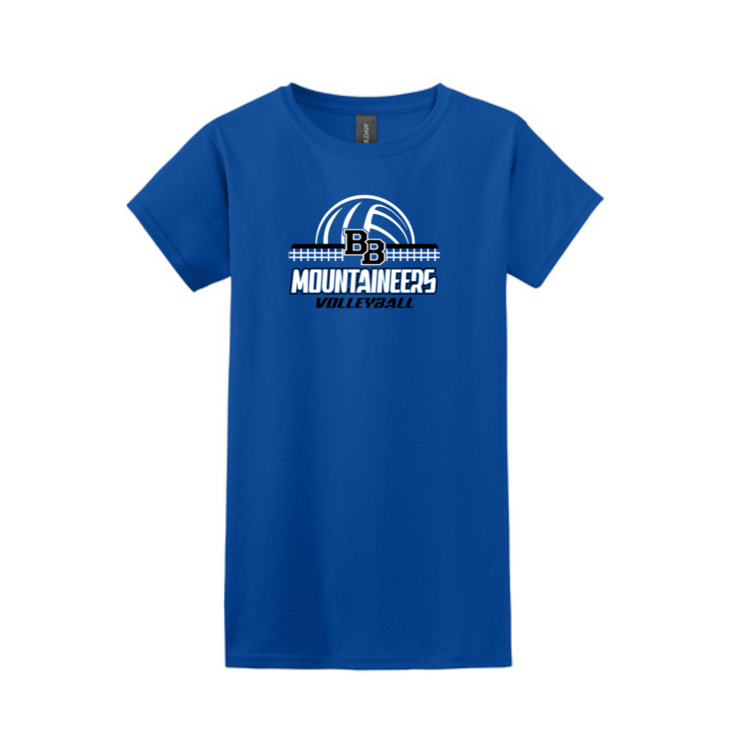 Ladies Softstyle Short Sleeve Tee (Berlin Volleyball Sale 25')