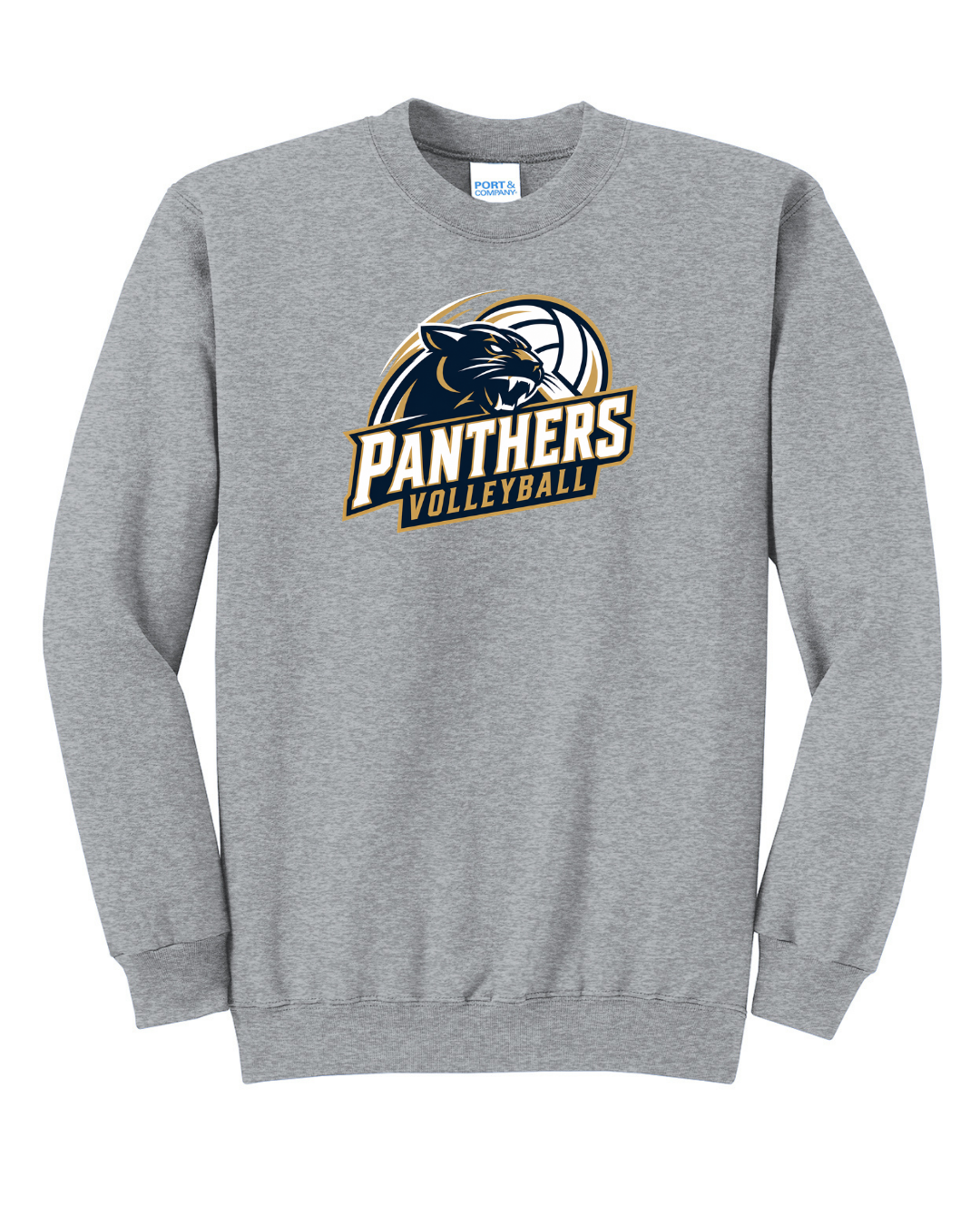 Heather Grey Crewneck Sweatshirt (Shade VBALL 26')