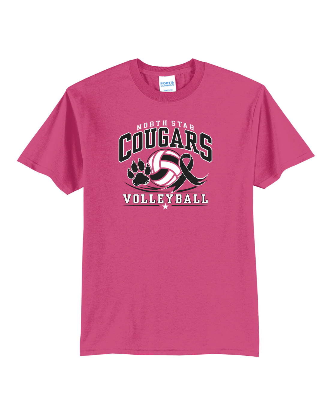 Short Sleeve Tee (NS Pink Volleyball Sale 26')