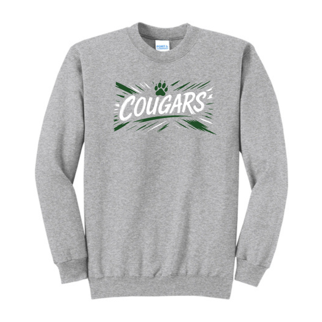 "Design 2" Grey Crewneck (NSMS 25')