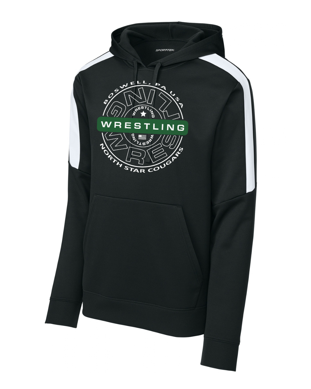 Black Sport-Tek Hoodie (NS Wrestling 26')
