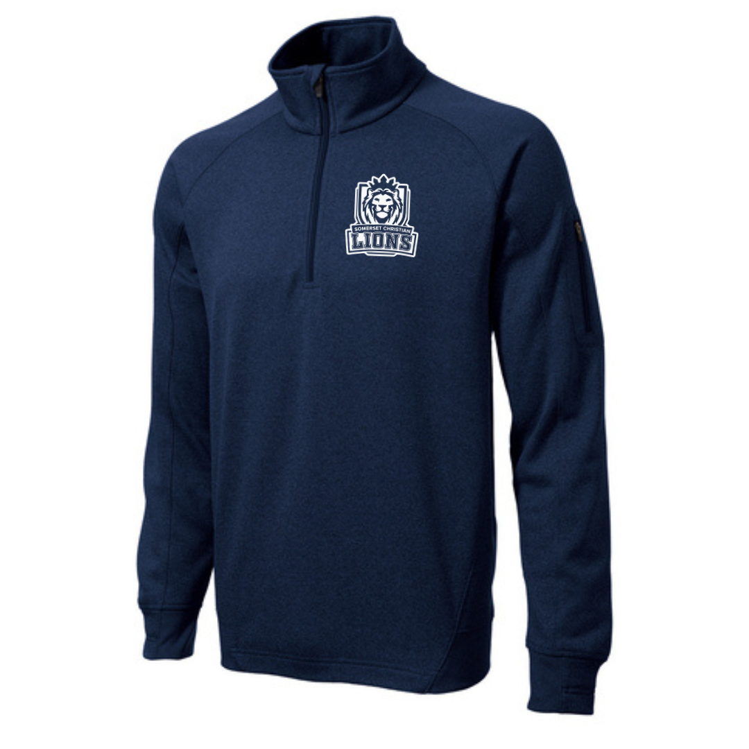 1/4 Zip Lightweight Pullover "Left Chest Only" (SCS Sale 25')