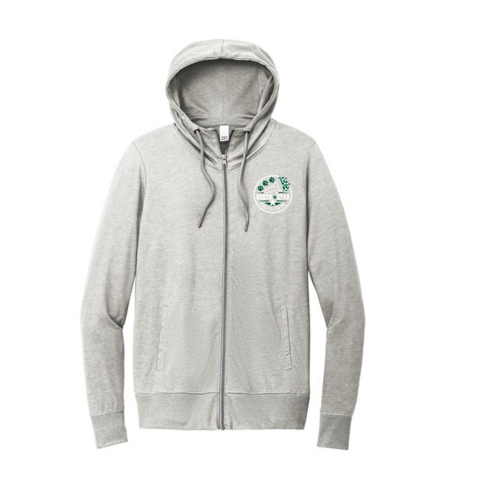 Thumbnail: Ladies Featherweight Zip Up Hoodie (NS Cheer Sale 25')