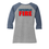 Thumbnail: Ladies 3/4 Sleeve TriBlend Shirt (Sipesville Fire 25')
