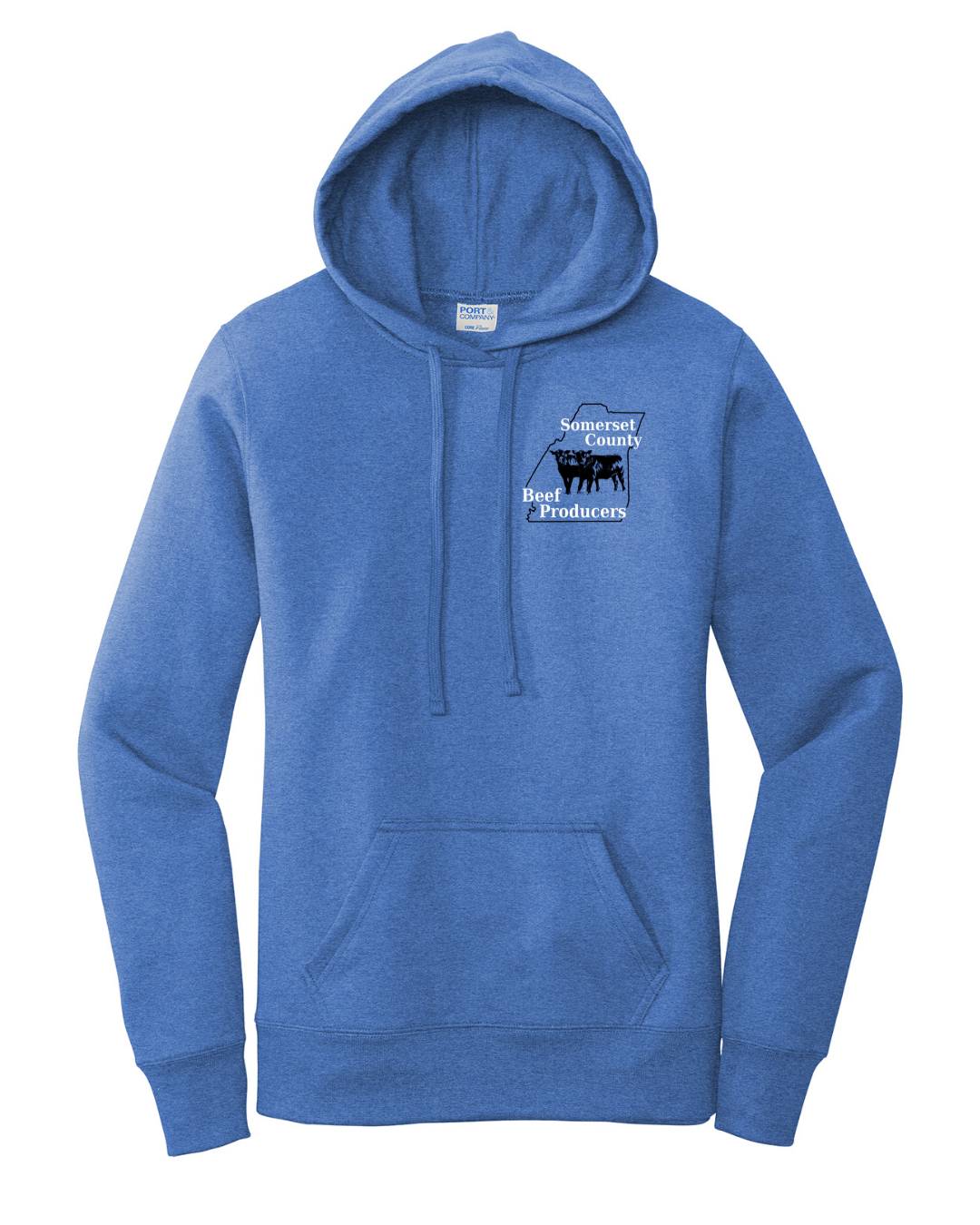'Ladies' Hoodie Sweatshirt (SOCO Beef Producers)