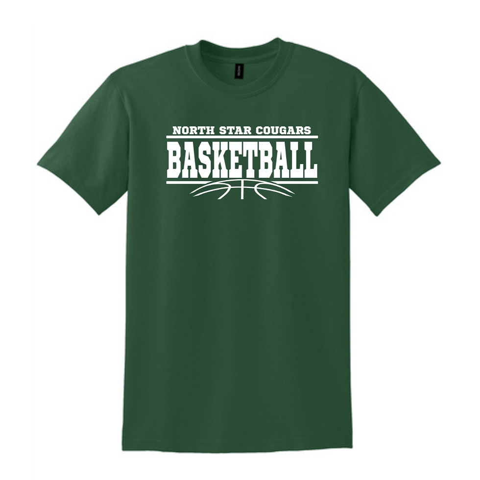 Short Sleeve Tee (NS HS Basketball 25')