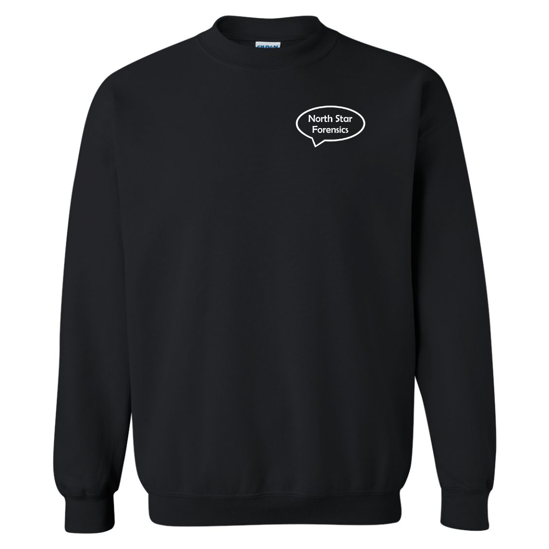Black Crewneck Sweatshirt (NS Forensics Club)