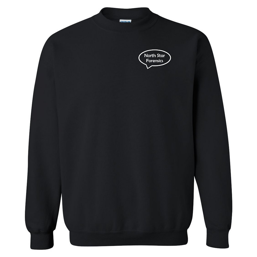 Thumbnail: Black Crewneck Sweatshirt (NS Forensics Club)