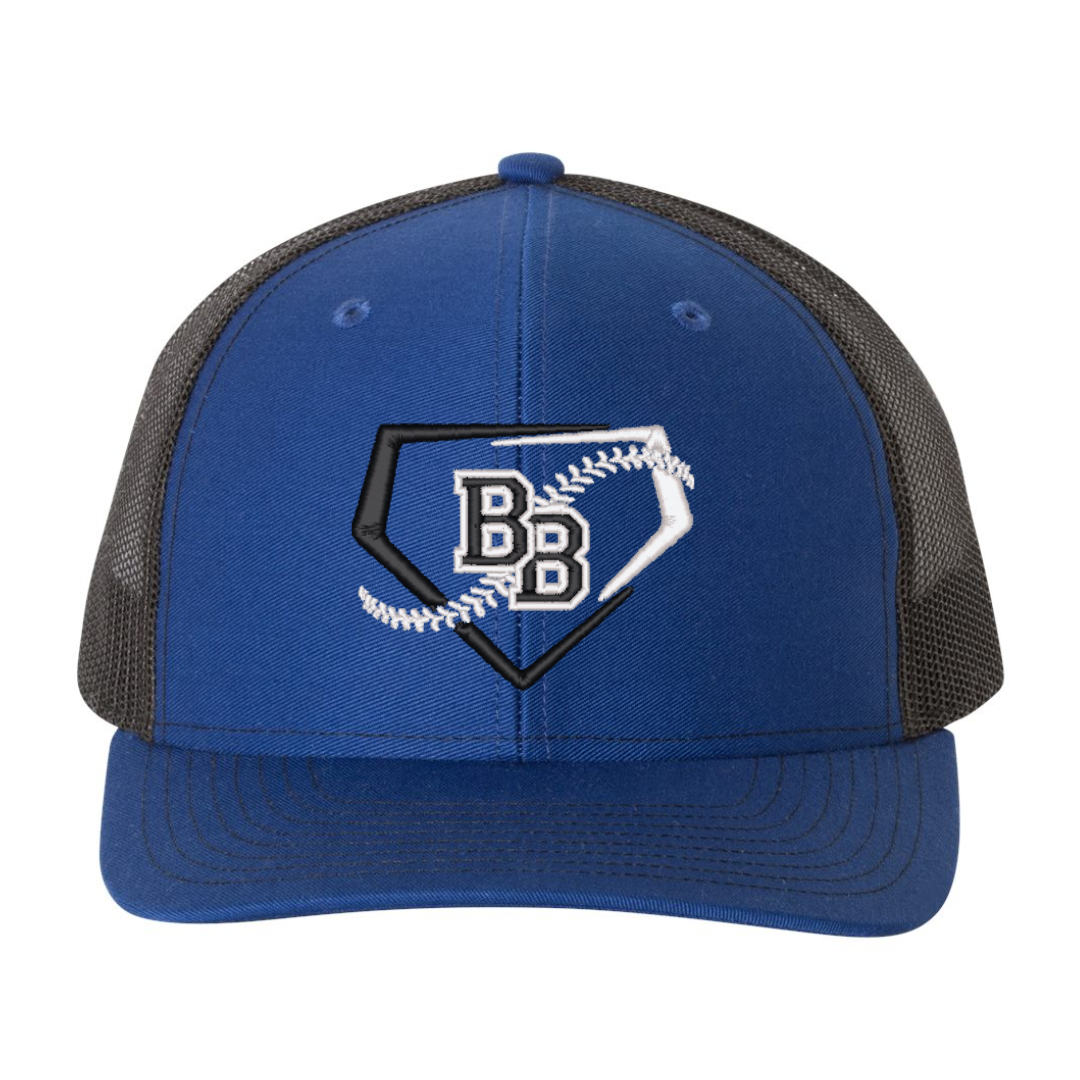 Embroidered Richardson Snapback Trucker Hat (Berlin Baseball 25')