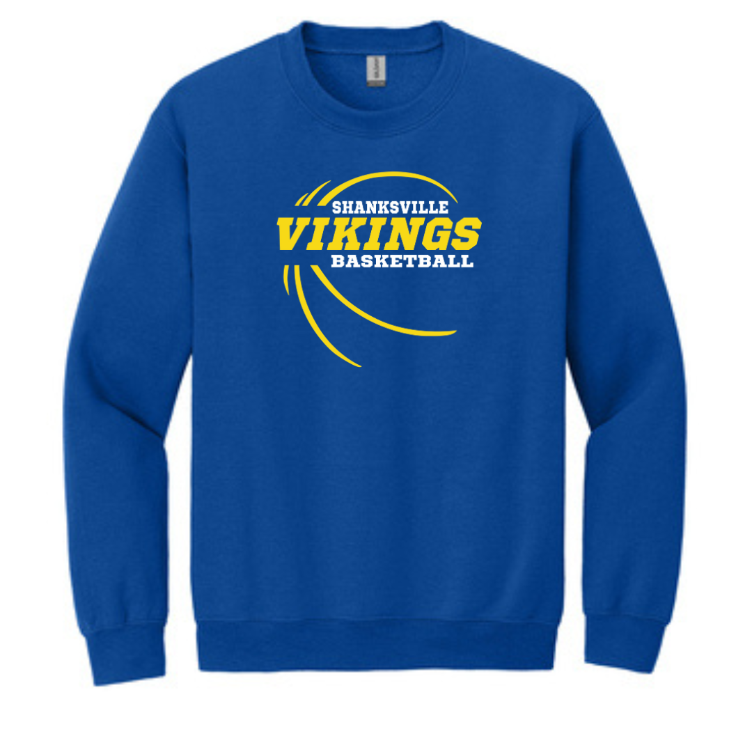 Crewneck Sweatshirt (Shanksville Basketball 24")