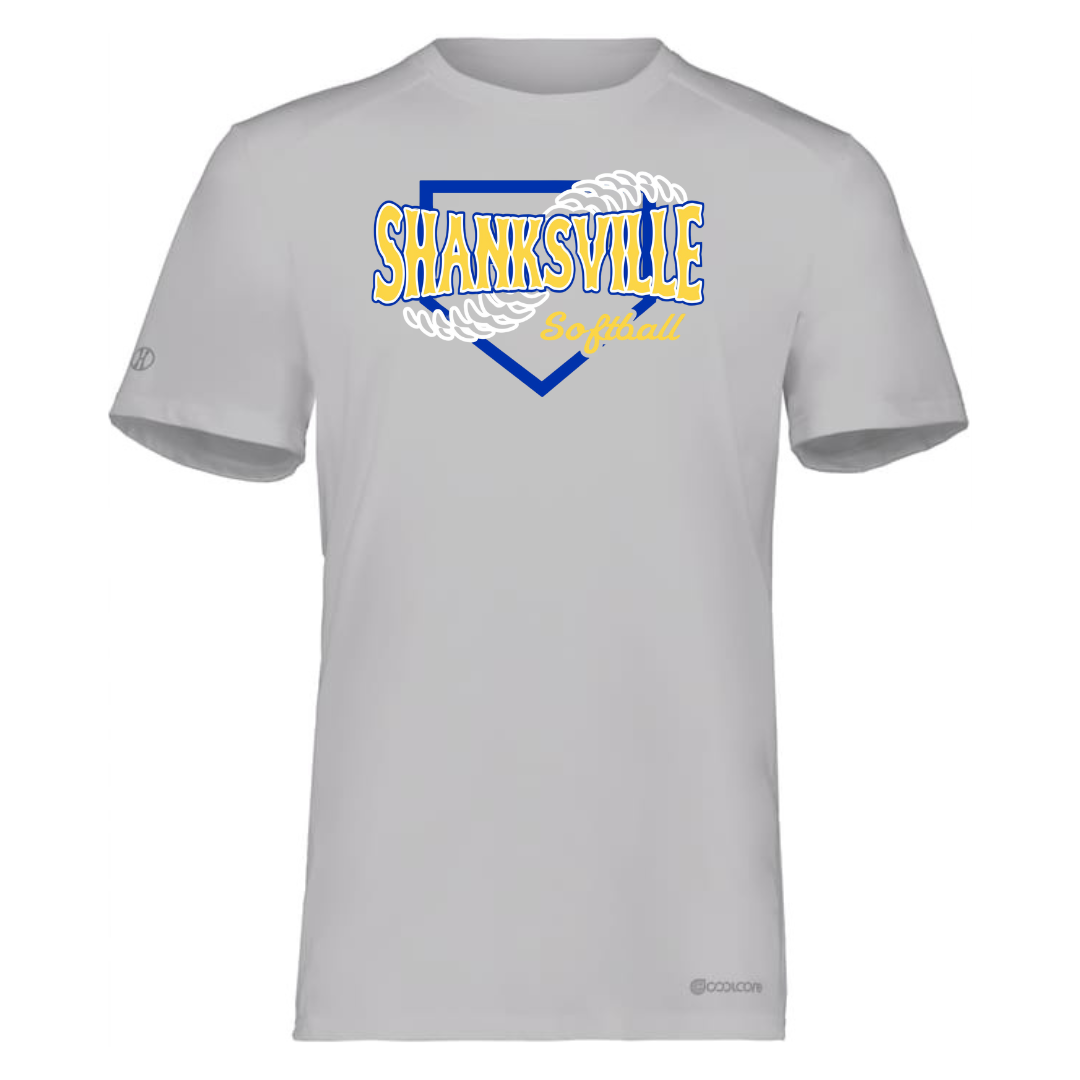 Holloway CoolCore Short Sleeve Tee (Shanksville Youth League Softball 24')