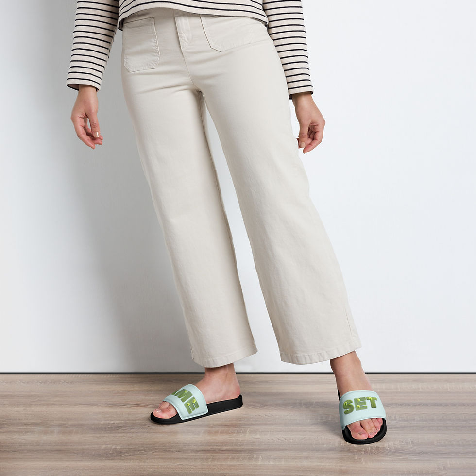 Thumbnail: Women's designer slides Game, Set, Match!