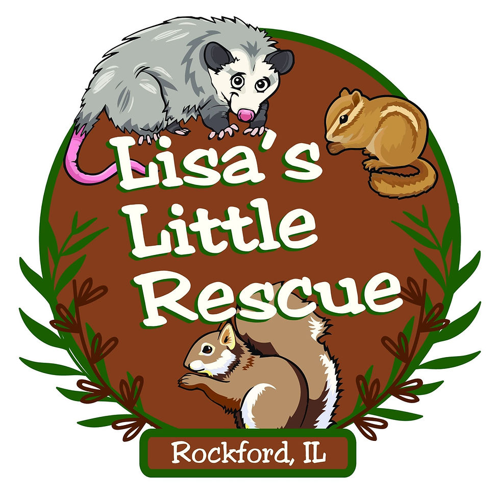 Lisa's Little Rescue logo with animals in Rockford, IL