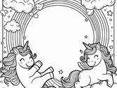 Unicorn for coloring