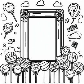 כרטיס ברכה סוכריות לצביעה