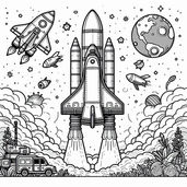 חללית בשיגור