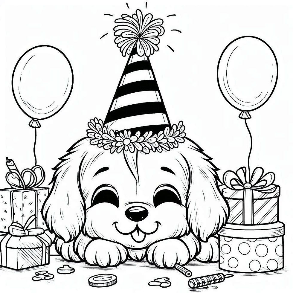 Birthday gifts for a dog