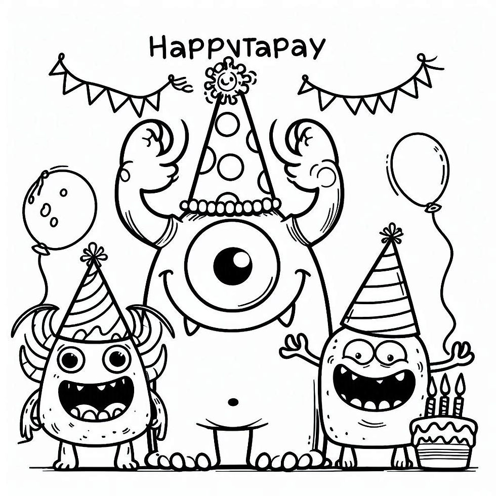 Monsters birthday
