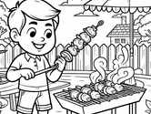 Grilled meat