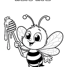 דף צביעה שנה טובה 