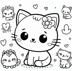 חתולה לבבית