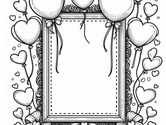 Hearts greeting card