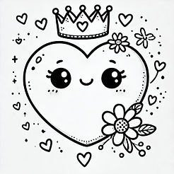 לב עם כתר