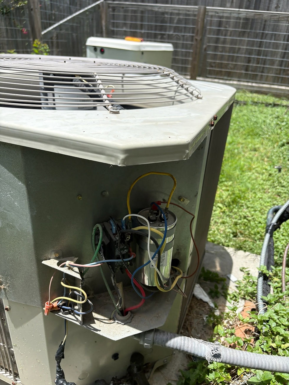 Wires should be properly capped and tucked with no exposed ends